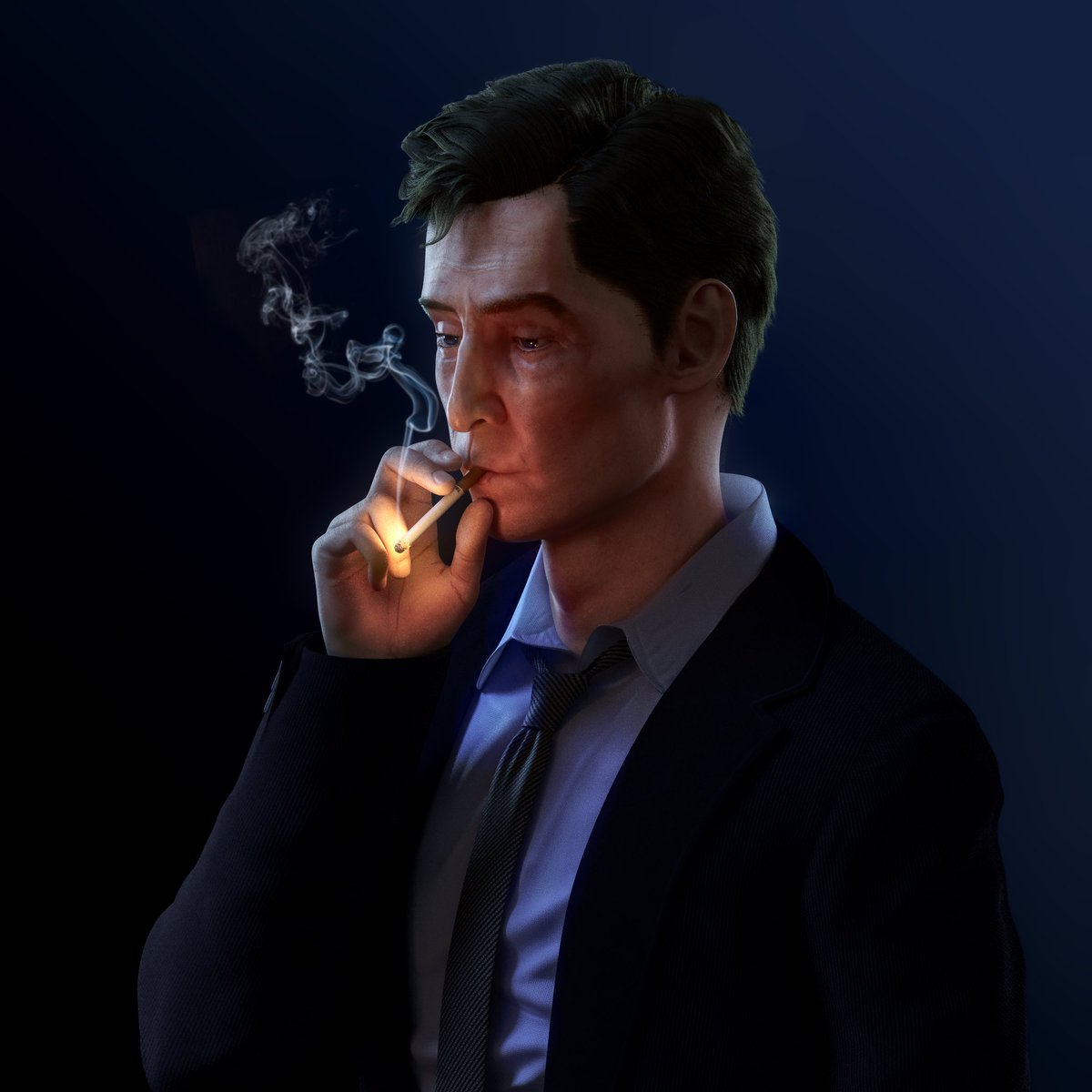 ReservedTV's tweet image. Old render I never posted featuring #rustcohle from @TrueDetective