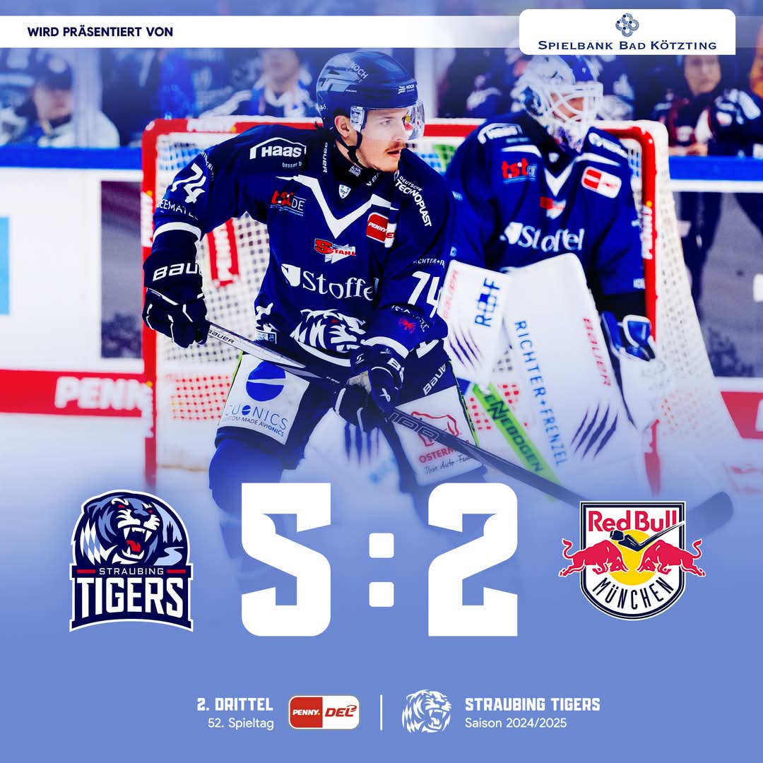 srtigersfans's tweet photo. 2. Drittelpause am Pulverturm ⏸️
🥅 Daschner, Connolly
#STRvsRBM | '40
#tigershockey https://t.co/iY2sLy0z1H