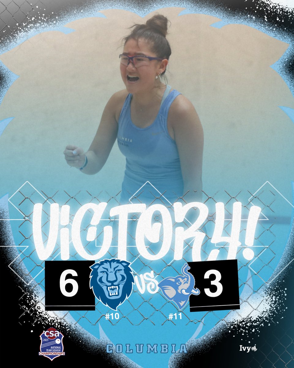 Women's squash defeats Tufts in consolation today at the CSA National Team Championships!

#RoarLionRoar 🦁 // #OnlyHere 🗽