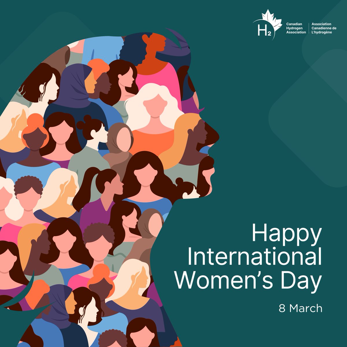 Happy International Women's Day!  Today, we celebrate the women driving progress in hydrogen—scientists, engineers, policymakers, and more.Tag a woman in hydrogen who inspires you! 

#IWD2025 #WomenInHydrogen #WomenInSTEM #CleanEnergy #NetZero #ZeroEmissions #WomensDay