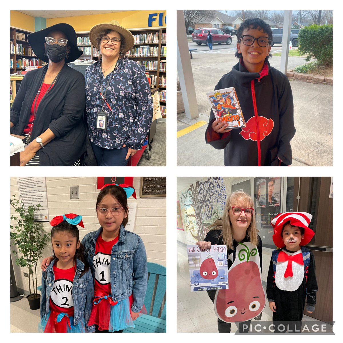 We enjoyed Read Across America week with hats, book characters, cozy clothing, culture wear, and Watson spirit. #ThePlaceToBe #UnMatched