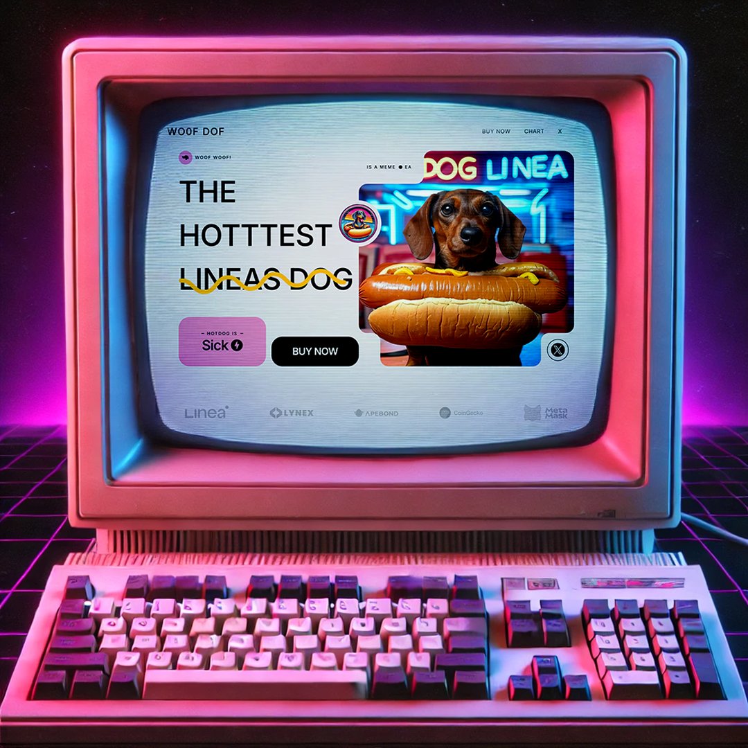 🔥🌭 HOTDOG is back &amp; tastier than ever! 🌭🔥

The market’s heating up, and the hottest dog on <a href="/LineaBuild/">Linea.eth</a> is back in action—now with a fresh new website. Woof! 🐶

🌭 Sniff it out now! 👉 hotdog.pet