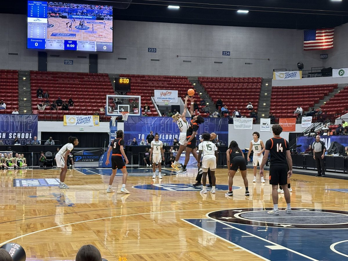 Sarasota vs. Windermere in the state basketball final four! <a href="/sarasotaschools/">Sarasota Schools</a> <a href="/SarasotaSupt/">Terry Connor</a> <a href="/SarasotaHS/">Sarasota High School</a> <a href="/SHSsailorsbball/">SHS Boys Basketball</a> <a href="/SNNTV/">SNN</a> <a href="/mysuncoast/">ABC7 Sarasota</a> <a href="/htpreps/">Herald-Tribune sports</a>