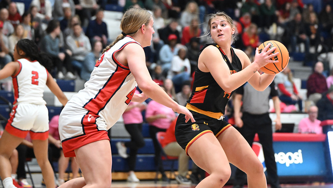FEATURE: Junior post Mya Hiram &amp; Bulldogs come up big in opening round as FSU advances to GLIAC Tourney Semifinals! tinyurl.com/5n6tuxak <a href="/FerrisWBBall/">Ferris W Basketball</a>