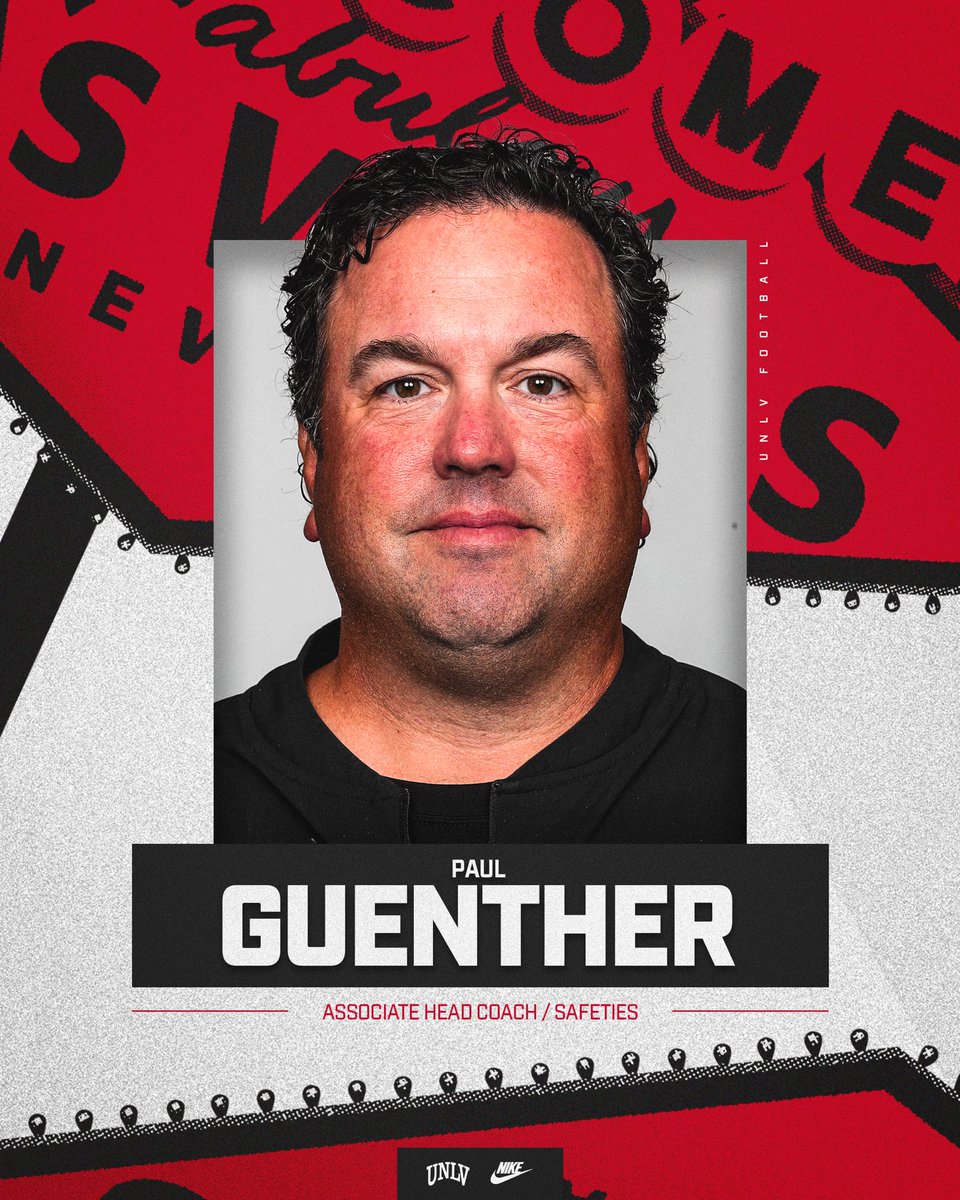 Welcome back to Las Vegas, Coach Guenther 🎰

📰 unlvrebels.com/news/2025/3/6/…