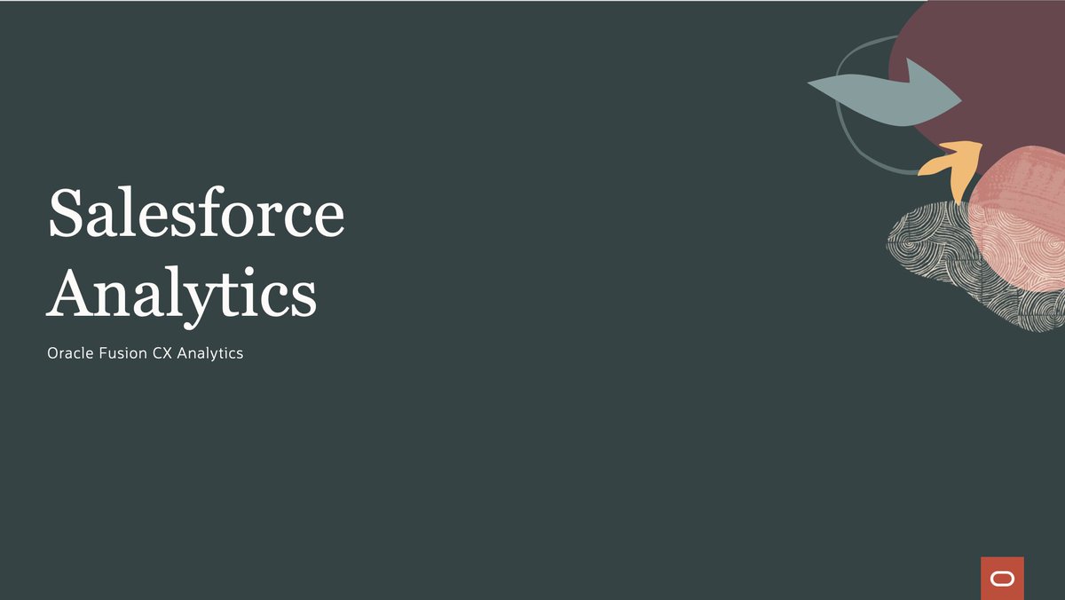 OracleAnalytics's tweet image. FEATURE FRIDAY! See #SalesforceAnalytics in action over on our YT channel. Like and subscribe for the latest demos and product videos from the #OracleAnalytics team:
social.ora.cl/6010L90UI