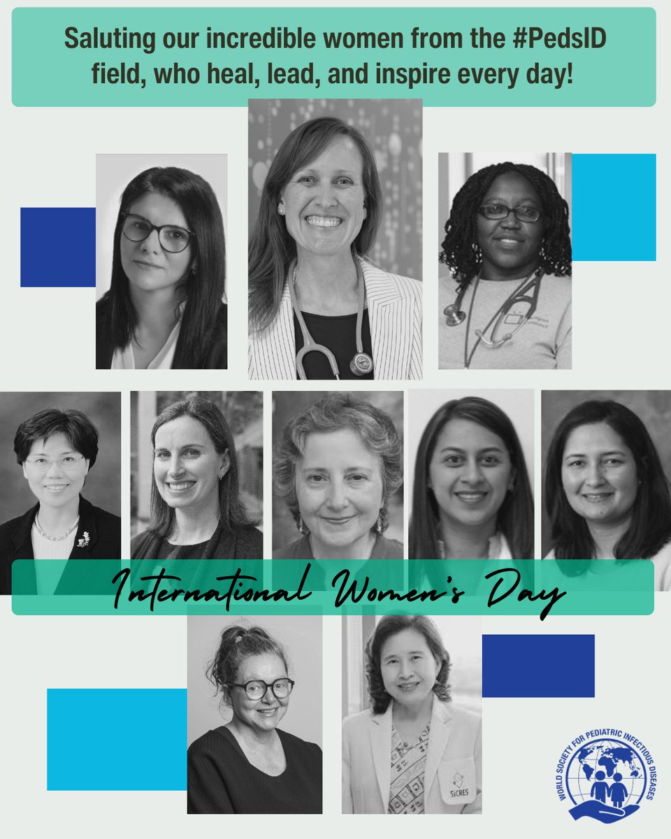Infectious Diseases (@wspid) on Twitter photo Happy #InternationalWomensDay2025‼️
👏to our impactful president, <a href="/AshaBowen/">Asha Bowen</a>, top & center ➕board members Drs Ladomenou, Oladokun, Choi, Schlaudecker, Erdem, Camacho-Badilla, Arshad & our #WSPID25 ISC Cttee chair <a href="/Fiona_M_Russell/">Fiona Russell</a> & local Cttee chair <a href="/KulkanyaC/">Kulkanya Chokephaibulkit</a>
#AccelerateAction Happy #InternationalWomensDay2025‼️
👏to our impactful president, <a href="/AshaBowen/">Asha Bowen</a>, top & center ➕board members Drs Ladomenou, Oladokun, Choi, Schlaudecker, Erdem, Camacho-Badilla, Arshad & our #WSPID25 ISC Cttee chair <a href="/Fiona_M_Russell/">Fiona Russell</a> & local Cttee chair <a href="/KulkanyaC/">Kulkanya Chokephaibulkit</a>
#AccelerateAction