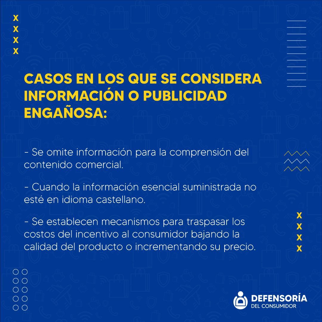 Defensoria del Consumidor tweet media