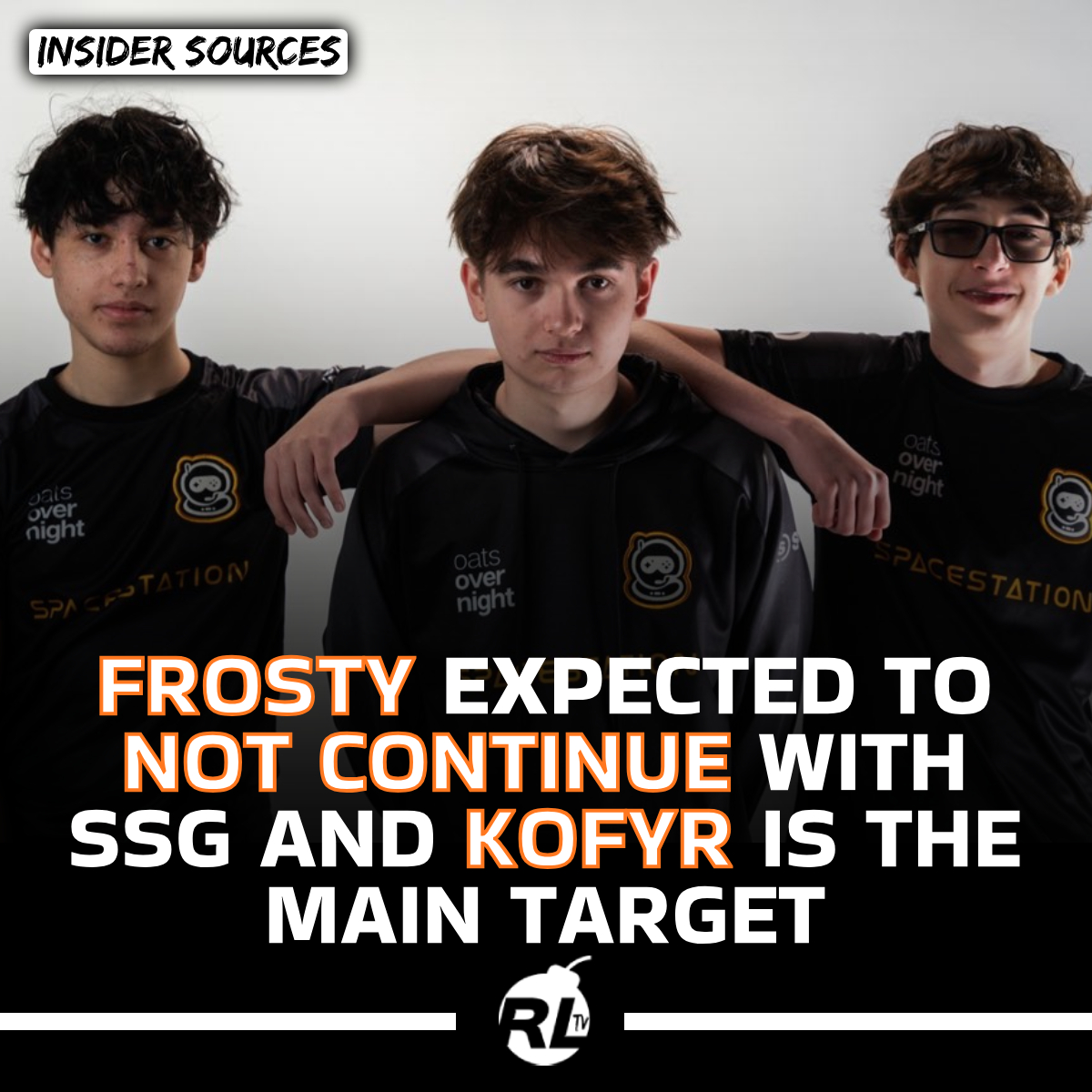 RLtvcom's tweet image. BREAKING🚨: FROSTY will NOT be playing with SSG next split. Reveal and Scrzbbles are in the process of acquiring Kofyr for the second split of the season‼️
How do you feel about this move⁉️