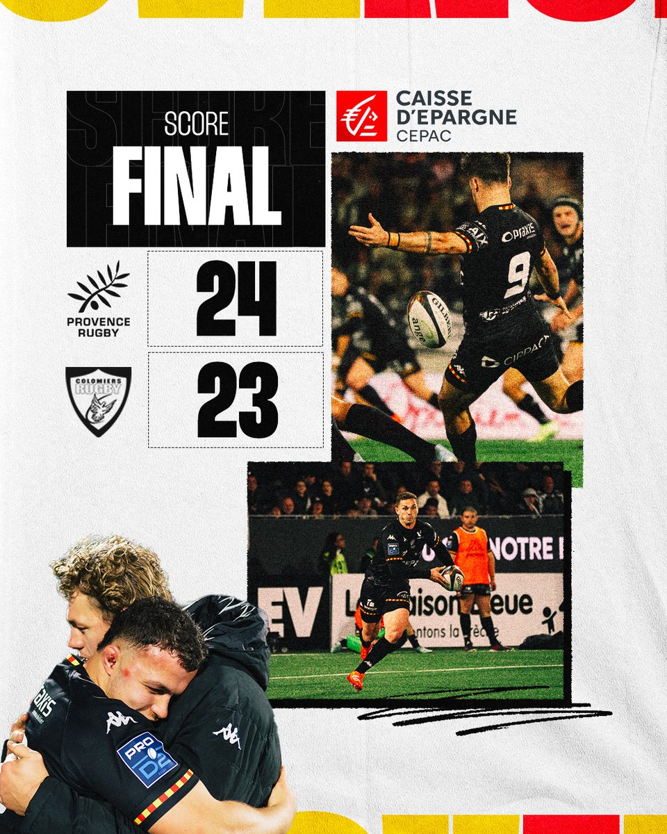 Provence Rugby ⚫️🏉 tweet media