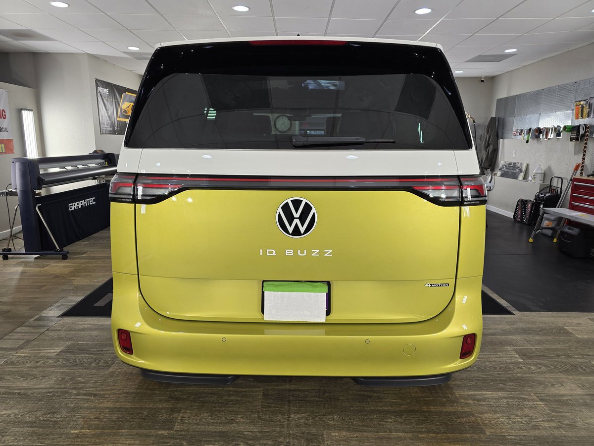 windowtintingfl's tweet photo. ๐ 2025 Volkswagen ID. Buzz Tinted at Tint Man Minneola! ๐
Xpel XR Plus 55/70 Ceramic Window Film
#VolkswagenIDBuzz #VWIDBuzz #EV #ElectricBus #VWBus #XPEL #XPELXRPlus #WindowTint #CeramicTint #HeatRejection #FloridaTint #TintManFL #Minneola #Orlando #CarTinting https://t.co/PYFXWBJuyP