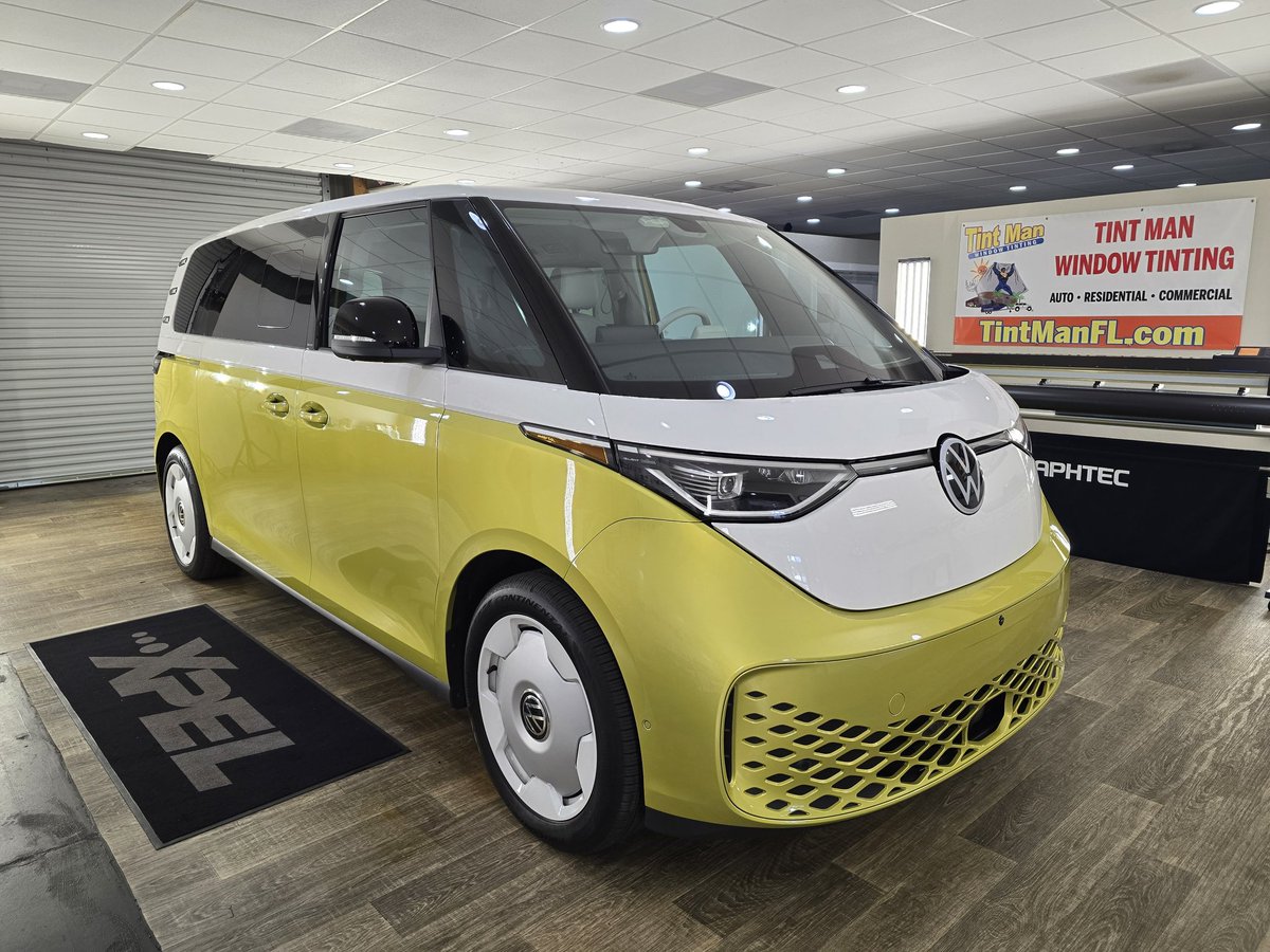 windowtintingfl's tweet photo. ๐ 2025 Volkswagen ID. Buzz Tinted at Tint Man Minneola! ๐
Xpel XR Plus 55/70 Ceramic Window Film
#VolkswagenIDBuzz #VWIDBuzz #EV #ElectricBus #VWBus #XPEL #XPELXRPlus #WindowTint #CeramicTint #HeatRejection #FloridaTint #TintManFL #Minneola #Orlando #CarTinting https://t.co/PYFXWBJuyP