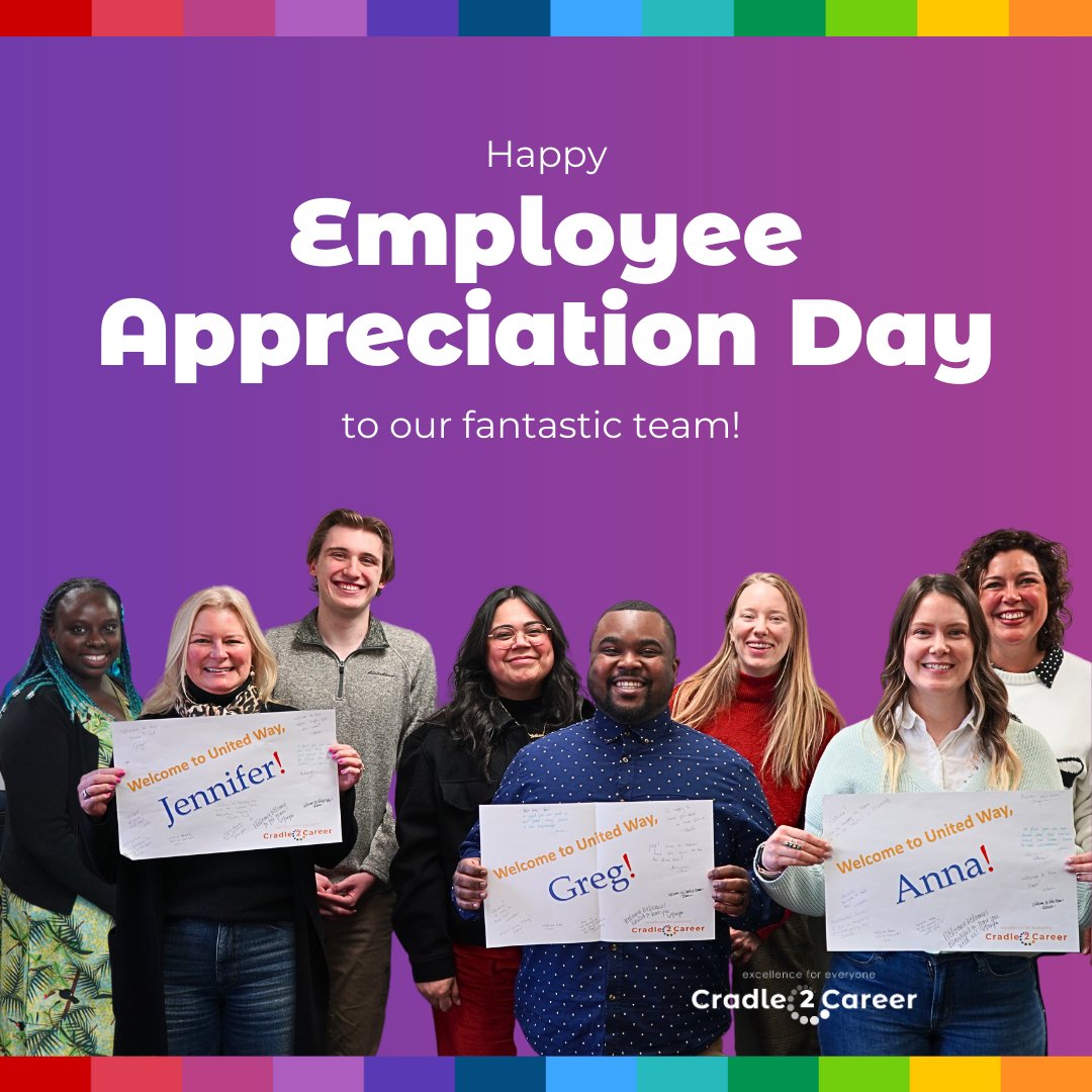 Happy Employee Appreciation Day!  We are grateful for our strong but mighty team of community advocates and mobilizers. 

Learn more about our backbone staff: c2cmn.com/team#backbone-… #EmployeeAppreciationDay