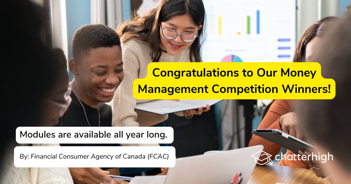 ChatterHigh (@chatterhigh) on Twitter photo 🎉 Congrats to all participants of the Money Management Competition! It’s not too late to complete the modules and earn your certificates! <a href="/FCACan/">Financial Consumer Agency of Canada</a>
hubs.li/Q039Yndt0
#FinancialEducation #FinanceCourse 🎉 Congrats to all participants of the Money Management Competition! It’s not too late to complete the modules and earn your certificates! <a href="/FCACan/">Financial Consumer Agency of Canada</a>
hubs.li/Q039Yndt0
#FinancialEducation #FinanceCourse