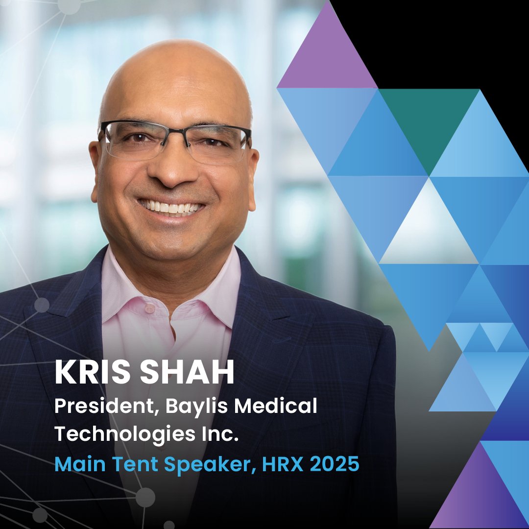 HRX (@experiencehrx) on Twitter photo Join us in welcoming Kris Shah, President at <a href="/BaylisMedTech/">BaylisMedTech</a> as one of the #HRX2025 Main Tent Speakers. Kris’ leadership in development and commercialization of innovative medical devices will lead to an innovative discussion at HRX 2025. Don’t miss out; register today: Join us in welcoming Kris Shah, President at <a href="/BaylisMedTech/">BaylisMedTech</a> as one of the #HRX2025 Main Tent Speakers. Kris’ leadership in development and commercialization of innovative medical devices will lead to an innovative discussion at HRX 2025. Don’t miss out; register today:
