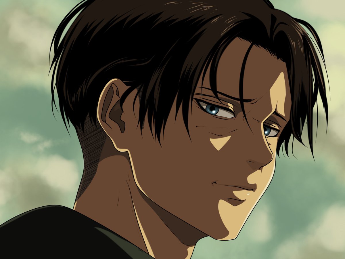 笑顔が見たい... #進撃の巨人 #リヴァイ #AttackOnTitan #leviackerman