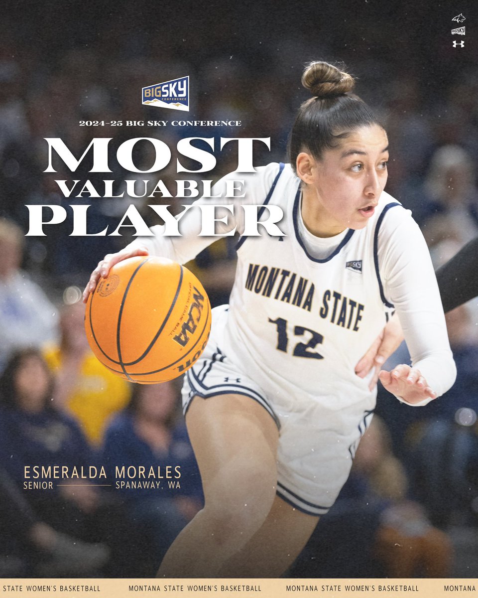 𝗡𝗘𝗩𝗘𝗥. 𝗔. 𝗗𝗢𝗨𝗕𝗧.

<a href="/moralesme08/">Esmeralda Morales</a> is your Big Sky MVP 👏

#All4One | #GoCatsGo
