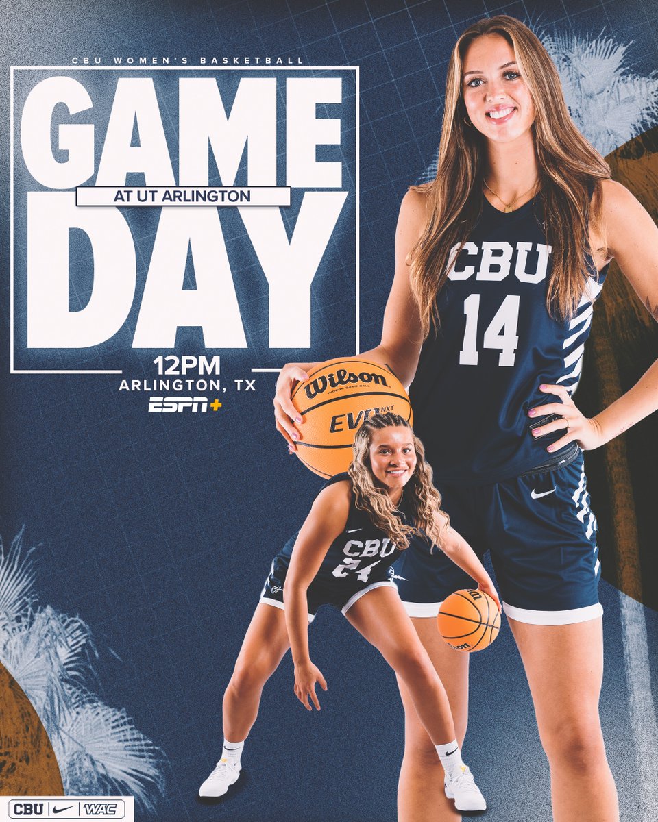 ❗️𝗪𝗔𝗖 𝐆𝐀𝐌𝐄 𝐃𝐀𝐘❗️

🏀 at UT Arlington
⌚️ 12 PM
📍 Arlington, TX
🏟️ College Park Center
📊 - bit.ly/CBULancersStats
📺 - bit.ly/CBULiveStream
🗺️ - bit.ly/WACInternation…

#LanceUp⚔️