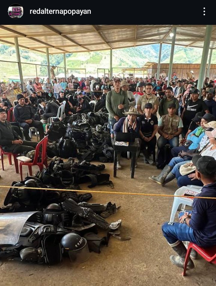 latribuinforma1's tweet image. ⚠️🇨🇴 #cauca #plateado #micay 
@petrogustavo @GloriaMirandaE 
¿reinicio de la erradicación forzada en el cauca?
situación de los 28 policías del esmad.
vía red alterna #popayán