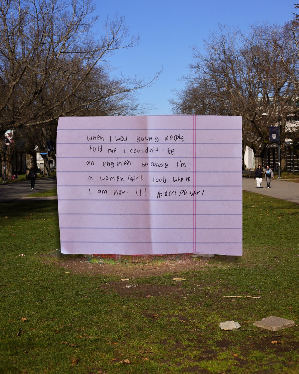 ubcengineering's tweet image. March 8 is International @WomensDay! 🌟

We honour the strength, resilience, and brilliance of women in engineering with these messages from our #UBCEngineering community.

Let&apos;s inspire and empower the next generation of #WomenInSTEM!

#IWD2025 #IWD #AccelerateAction