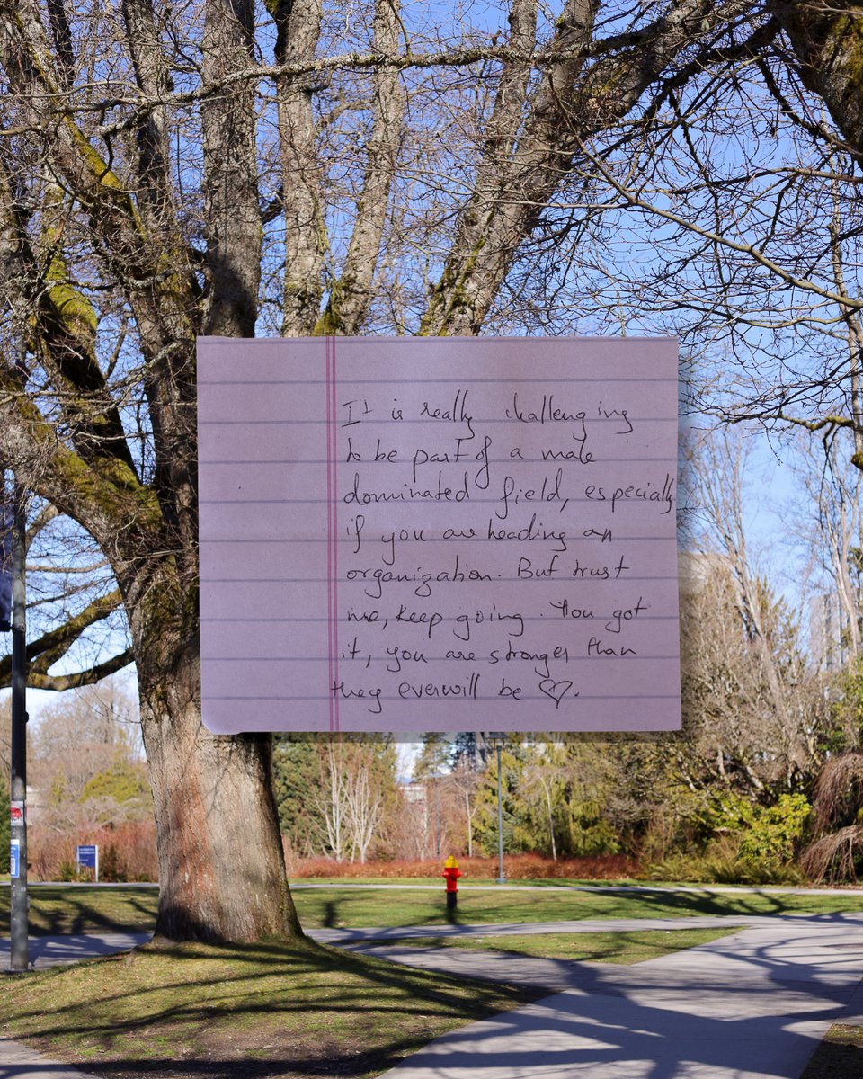 ubcengineering's tweet image. March 8 is International @WomensDay! 🌟

We honour the strength, resilience, and brilliance of women in engineering with these messages from our #UBCEngineering community.

Let&apos;s inspire and empower the next generation of #WomenInSTEM!

#IWD2025 #IWD #AccelerateAction