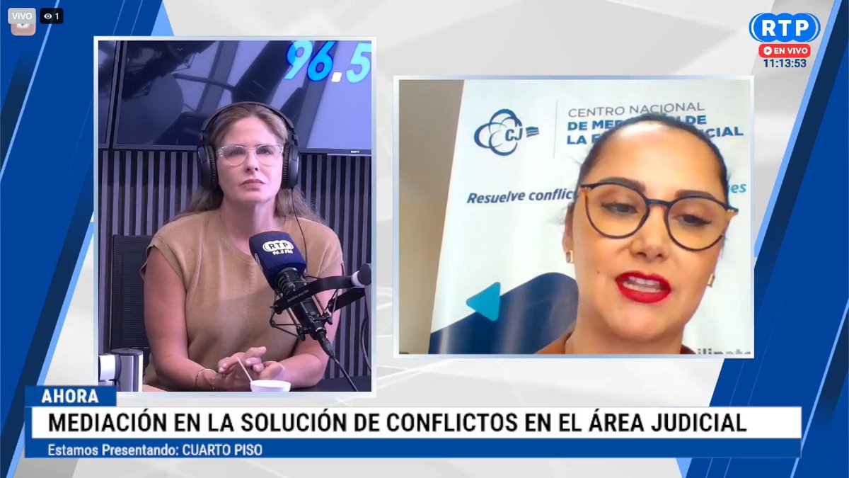 CJGuayas's tweet photo. En el programa Cuarto Piso de @RtpEcuador, la coordinadora provincial de @MediacionCJ, Cielito Mora, destacó que las personas que utilizaron los servicios del Centro Nacional de Mediación de la Función Judicial generaron un ahorro superior a los $4 millones para el Estado en 2024 https://t.co/BRSRrlgmni