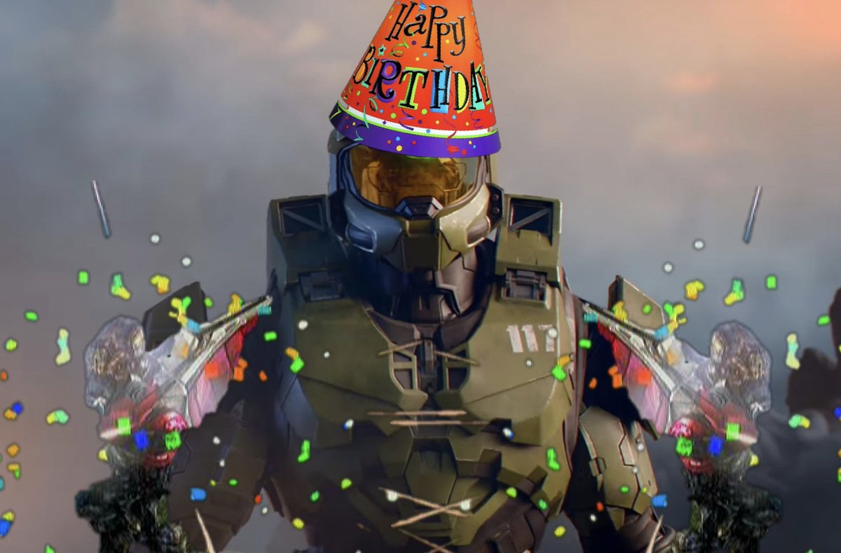 CombatDevolved's tweet photo. Happy birthday, Master Chief https://t.co/NOFSn1mMn8
