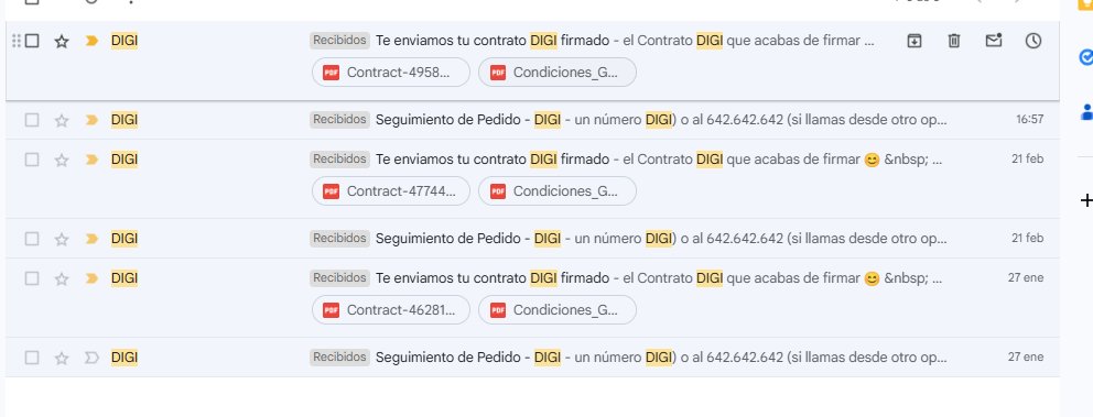 AlejandroMatina's tweet photo. @digimobil_es 40 dias sin internet, y hoy he tenido que hacer el 3er contrato. Llevo 4citas y 2visitas de técnico. Solución que dais:crear nuevo contrato para agilizar (a esperar otras 2semanas). Con el 3ºcontrato, teneis reclamación en secretaria de estado de telecomunciaciones https://t.co/wsiCqhbkUx