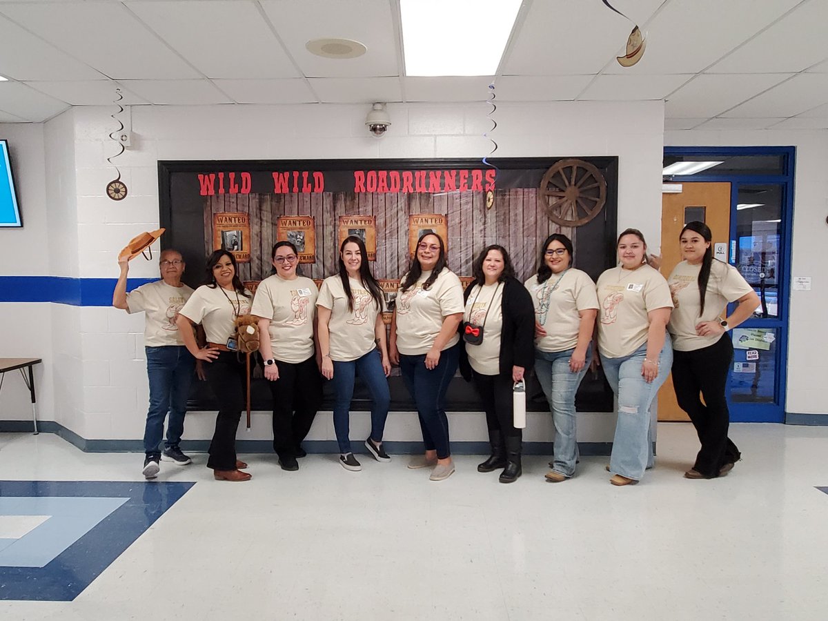 Sandy Morales 🇱🇷 (@smorales_res) on Twitter photo Our amazing and beautiful Robert Rojas Volunteers are geared up and excited for a rootin’-tootin’ Western Day! Yeehaw🤠 #beaksup <a href="/SocorroISD/">Socorro ISD</a> <a href="/jim_vasquez20/">Jim Vasquez</a> <a href="/CPerales_CI/">Claudia Perales</a> <a href="/SISD_ES/">Jennifer Trejo</a> <a href="/RTarango_ADM/">Rachel 👩👦👦</a> <a href="/chernandez_RES/">Cristina Hernandez</a> <a href="/Vvillanueva_RES/">Veronica Villanueva</a> Our amazing and beautiful Robert Rojas Volunteers are geared up and excited for a rootin’-tootin’ Western Day! Yeehaw🤠 #beaksup <a href="/SocorroISD/">Socorro ISD</a> <a href="/jim_vasquez20/">Jim Vasquez</a> <a href="/CPerales_CI/">Claudia Perales</a> <a href="/SISD_ES/">Jennifer Trejo</a> <a href="/RTarango_ADM/">Rachel 👩👦👦</a> <a href="/chernandez_RES/">Cristina Hernandez</a> <a href="/Vvillanueva_RES/">Veronica Villanueva</a>