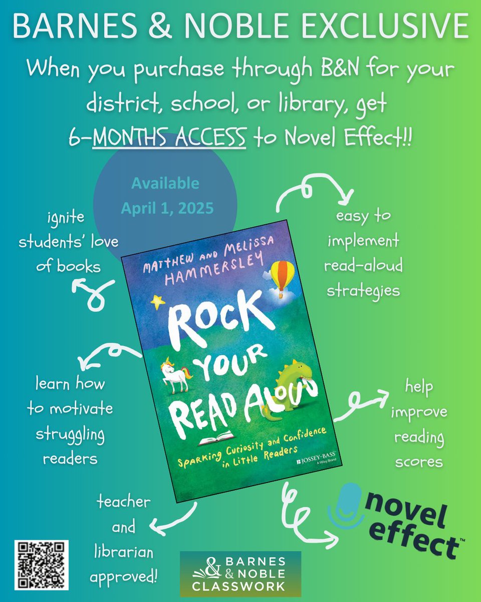 Sharon Siman (@siman_sharon) on Twitter photo Rock Your Read Aloud! Help K-5 students discover the magic of reading with engaging read-alouds. Enjoy six months of access to <a href="/Novel_Effect/">Novel Effect 📚🎶</a> with your district, school, or library order. Now accepting pre-orders!
<a href="/mhammer_18/">Matt Hammersley</a> <a href="/hammelsley/">Melissa Hammersley</a> #RockYourReadAloud Rock Your Read Aloud! Help K-5 students discover the magic of reading with engaging read-alouds. Enjoy six months of access to <a href="/Novel_Effect/">Novel Effect 📚🎶</a> with your district, school, or library order. Now accepting pre-orders!
<a href="/mhammer_18/">Matt Hammersley</a> <a href="/hammelsley/">Melissa Hammersley</a> #RockYourReadAloud