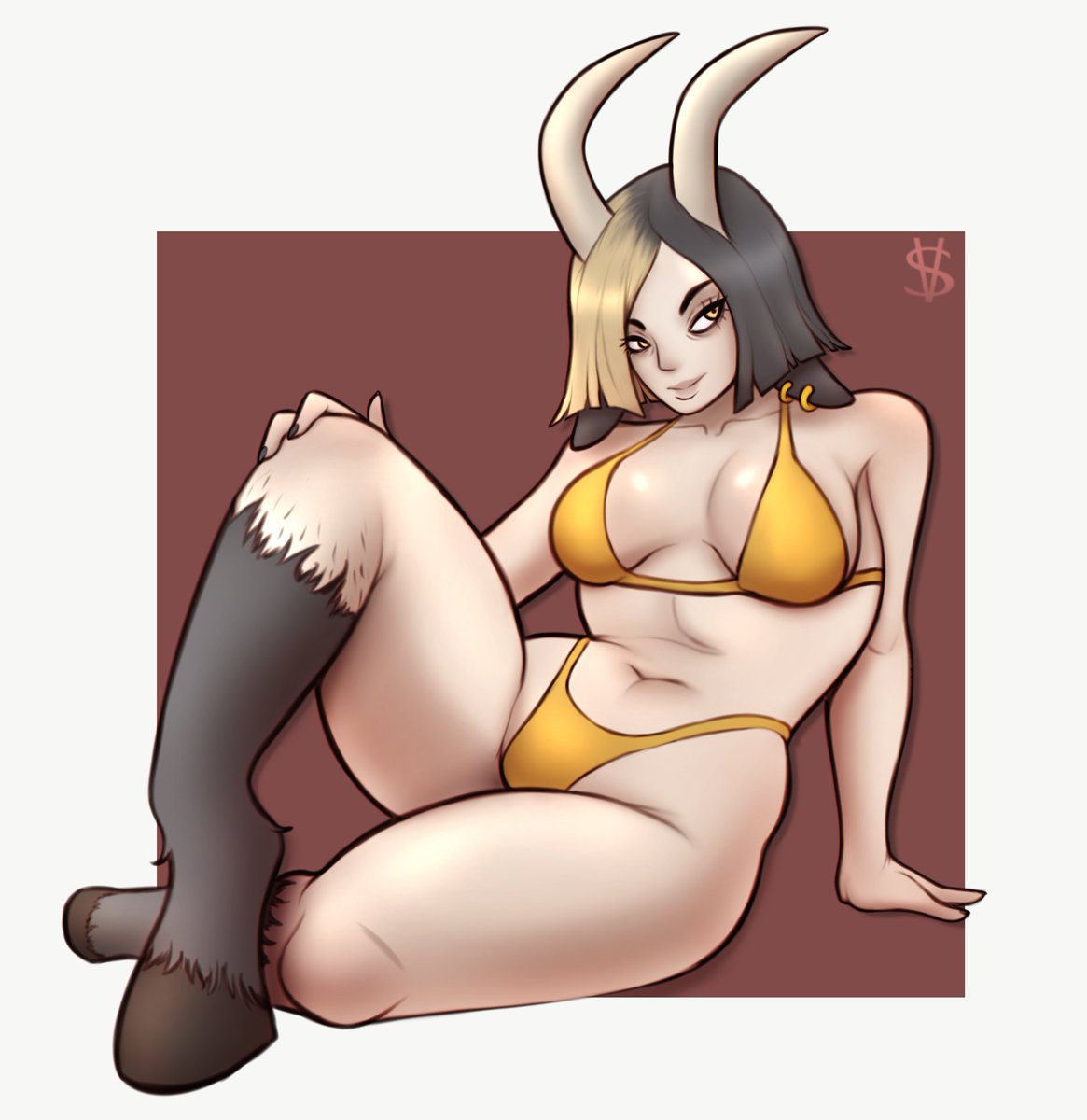 Satyr girl.
#art #drawing #illustration