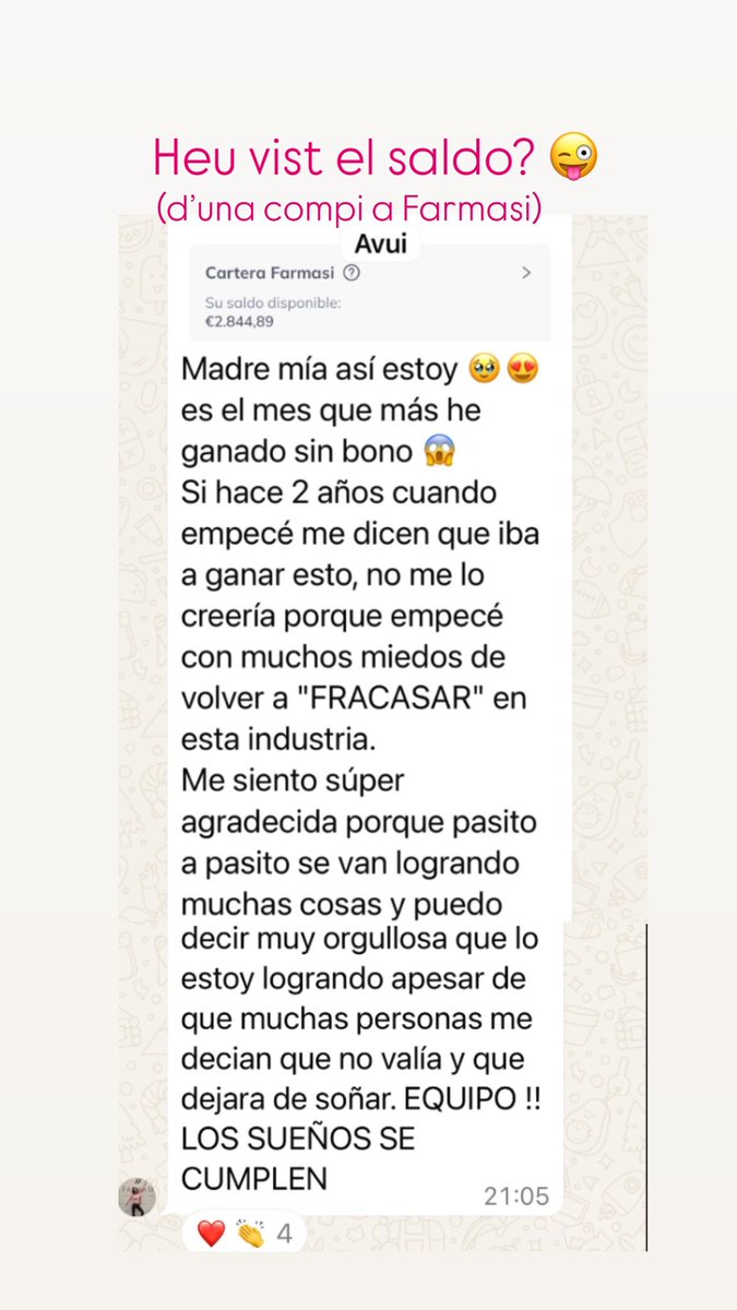 MartaFarmasi's tweet photo. #Farmasi #Belleza #Nutrición #Maquillaje #CuidadoDeLaPiel #CuidadoPersonal #ComplementosAlimenticios #Dieta
#gruposdewhatsapp
#Oportunidadenegocio 

Descomptes 30%-5O% (consulta’m) https://t.co/zqlBijyzfx