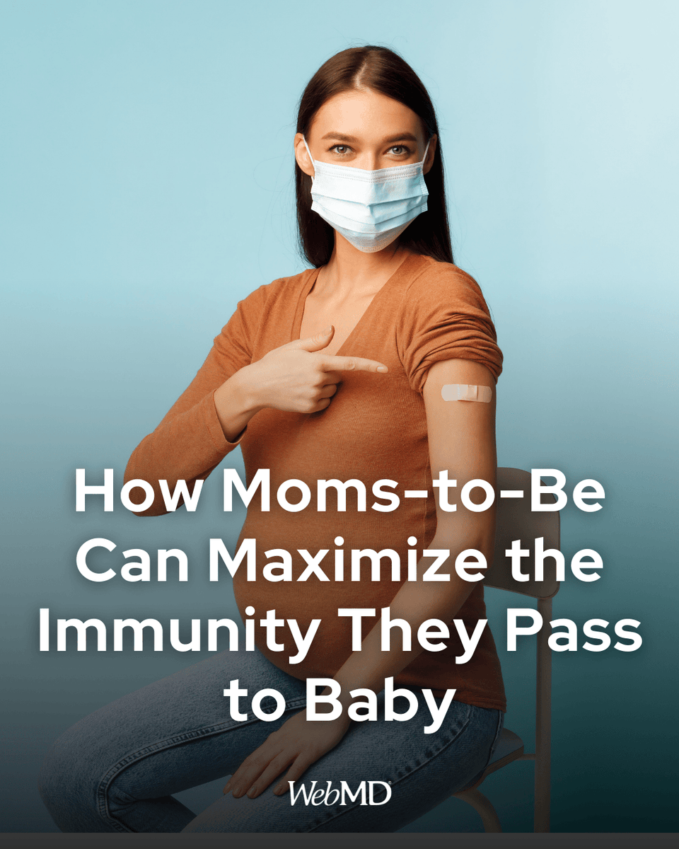 Getting vaccinated during pregnancy protects your newborn from severe infection during the first critical months of life. Here’s how: wb.md/4hf4qxq