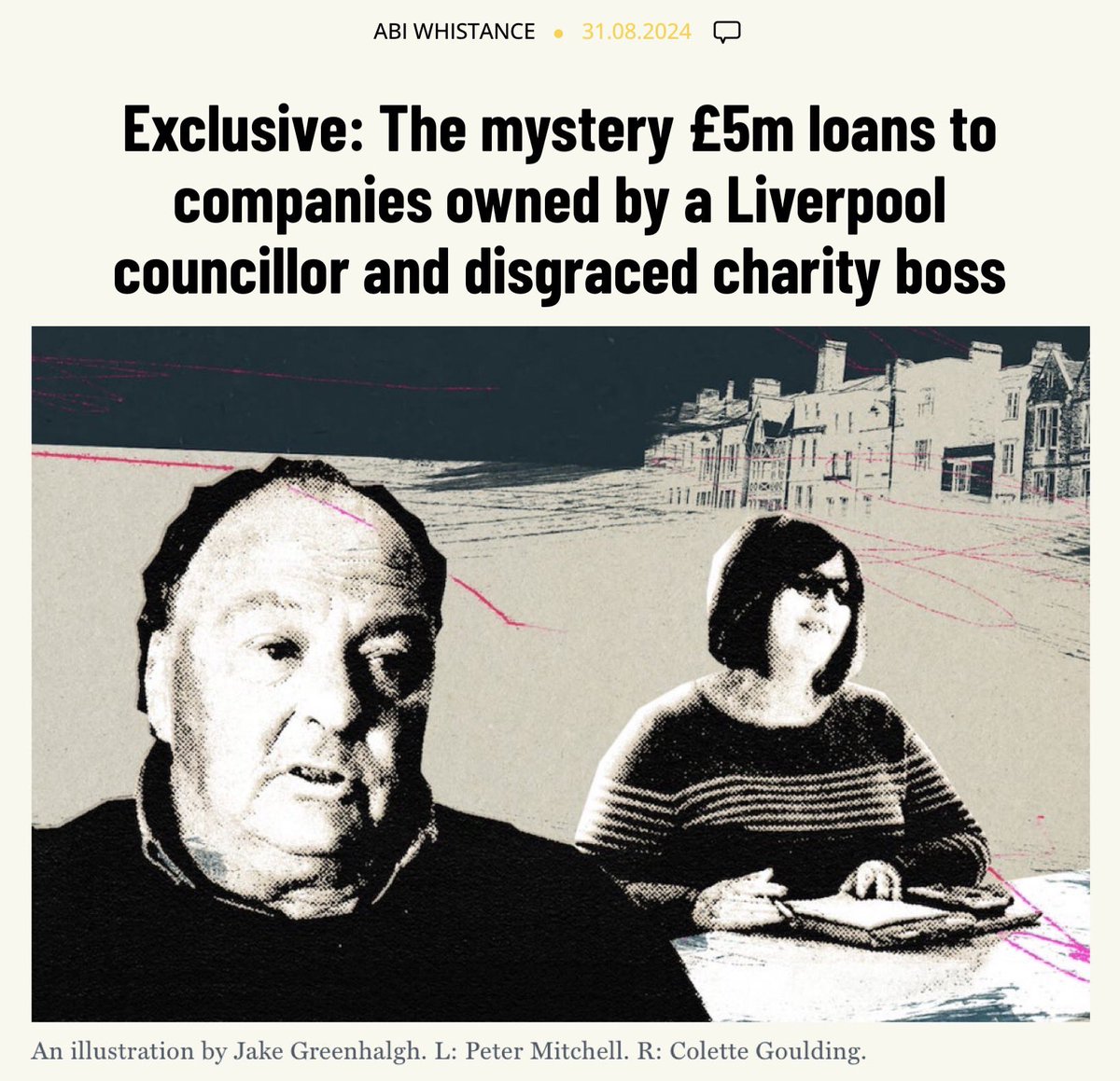ianbeckett's tweet image. 4/ Meanwhile, elsewhere in the Liverpool @UKLabour ‘fam’, the alleged rather whiffy web of the #HomeReit scandal, Liverpool #BigHelp charities &amp;amp; Liverpool Councillors festers - now with ‘the mystery £5m loans to companies owned by a Liverpool councillor &amp;amp; disgraced charity boss’…