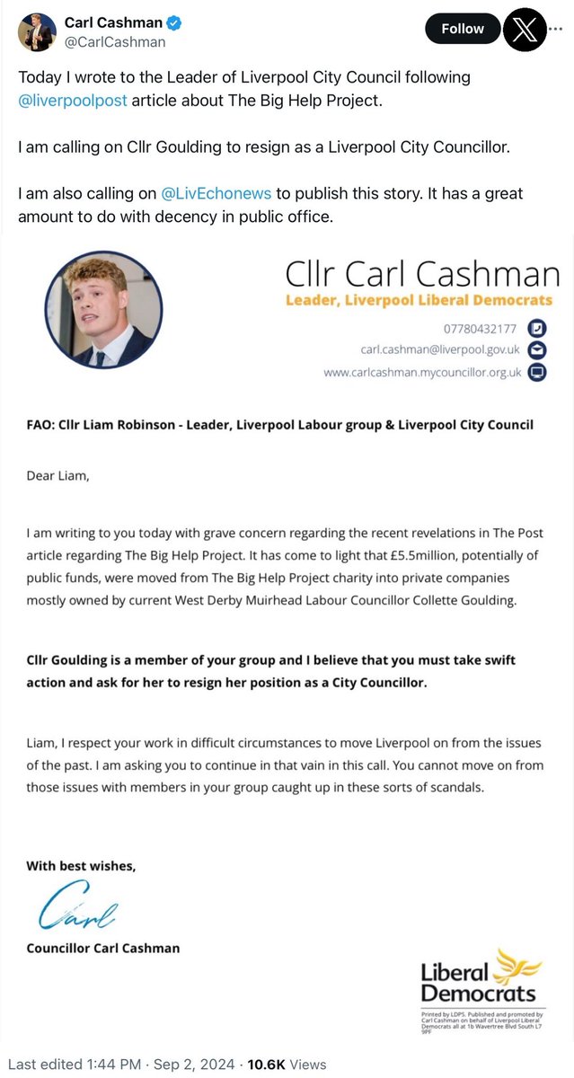 ianbeckett's tweet image. 4/ Meanwhile, elsewhere in the Liverpool @UKLabour ‘fam’, the alleged rather whiffy web of the #HomeReit scandal, Liverpool #BigHelp charities &amp;amp; Liverpool Councillors festers - now with ‘the mystery £5m loans to companies owned by a Liverpool councillor &amp;amp; disgraced charity boss’…