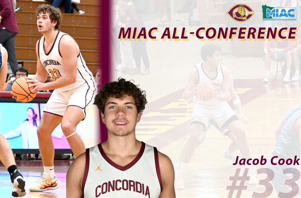 🏀 18.7 ppg, 8.8 rpg (both 3rd in MIAC) in conference games. 
⭐️ 7 double doubles in 20 games
⭐️ 4 games of 20+ pts in conference play
🚨Currently 8th in career rebounds in program history
<a href="/JacobCook29/">Jacob Cook</a> 
#CobberWay
