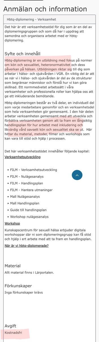 moralisten's tweet photo. @AgnesWold @LindbergPhoto @MinisterBosse @vgregion Den verkar vara kostnadsfri. Dessutom vet jag med säkerhet att certifieringar av denna typ inom vården varit enormt värdefullt för framförallt äldre bögar med internaliserad homofobi att våga öppna upp och prata om sin sexuella hälsostatus. Med STI-prevention i åtanke är det bra. https://t.co/scBxr5kqY9