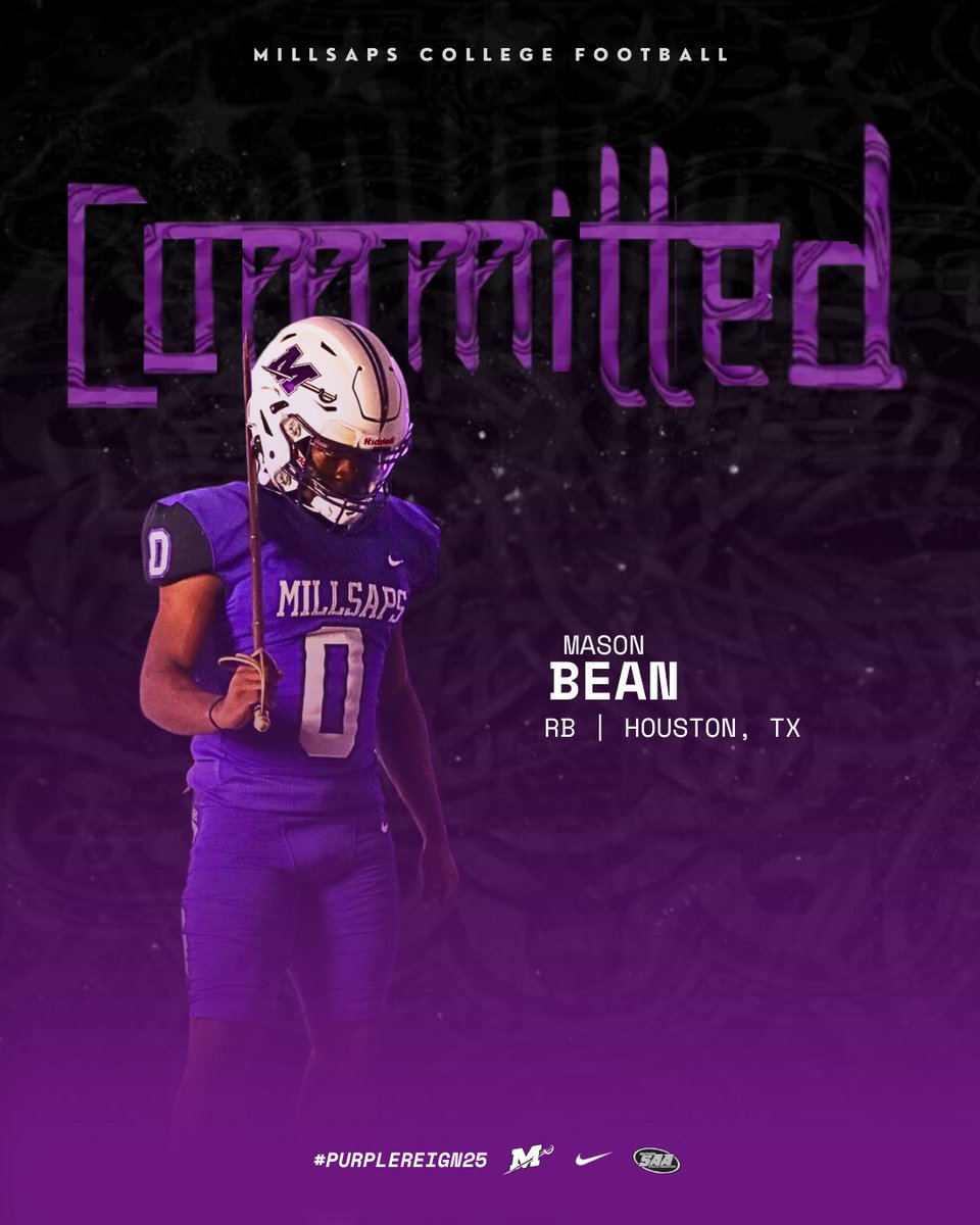 #Committed

Mason Bean
Booker T. Washington HS
Houston, TX

#PurpleReign25