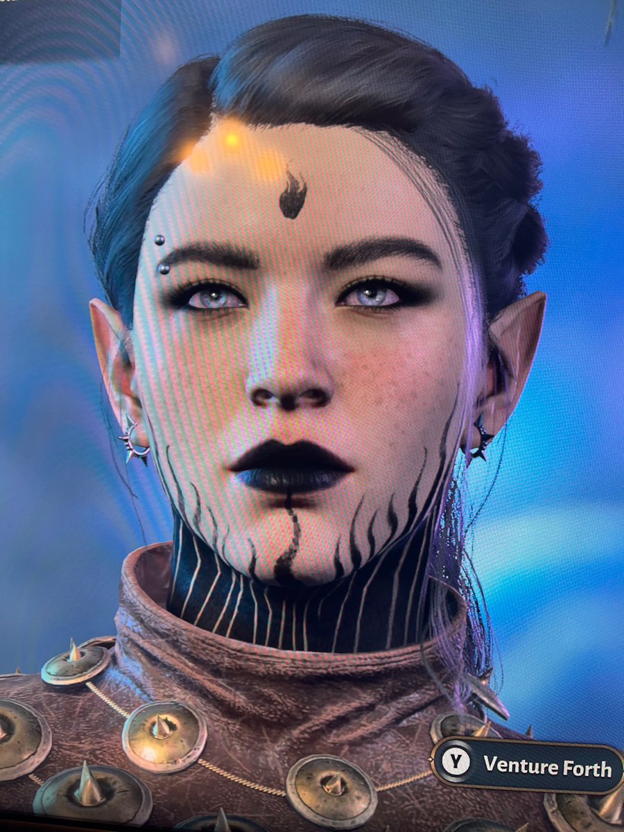 BurchDaDon's tweet photo. @RebelxFrog this you? 🤣😭😭I’m playing baldurs gate 3 &amp; this is my guardian 🫣 https://t.co/S0t0sdXRiF