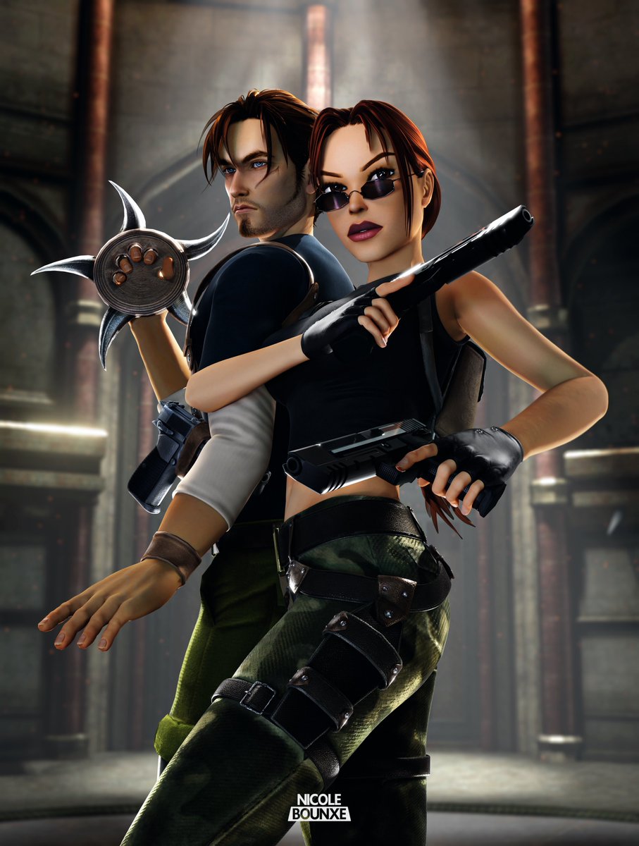 Lara Croft and Kurtis🔥
Tomb Raider The Angel of Darkness