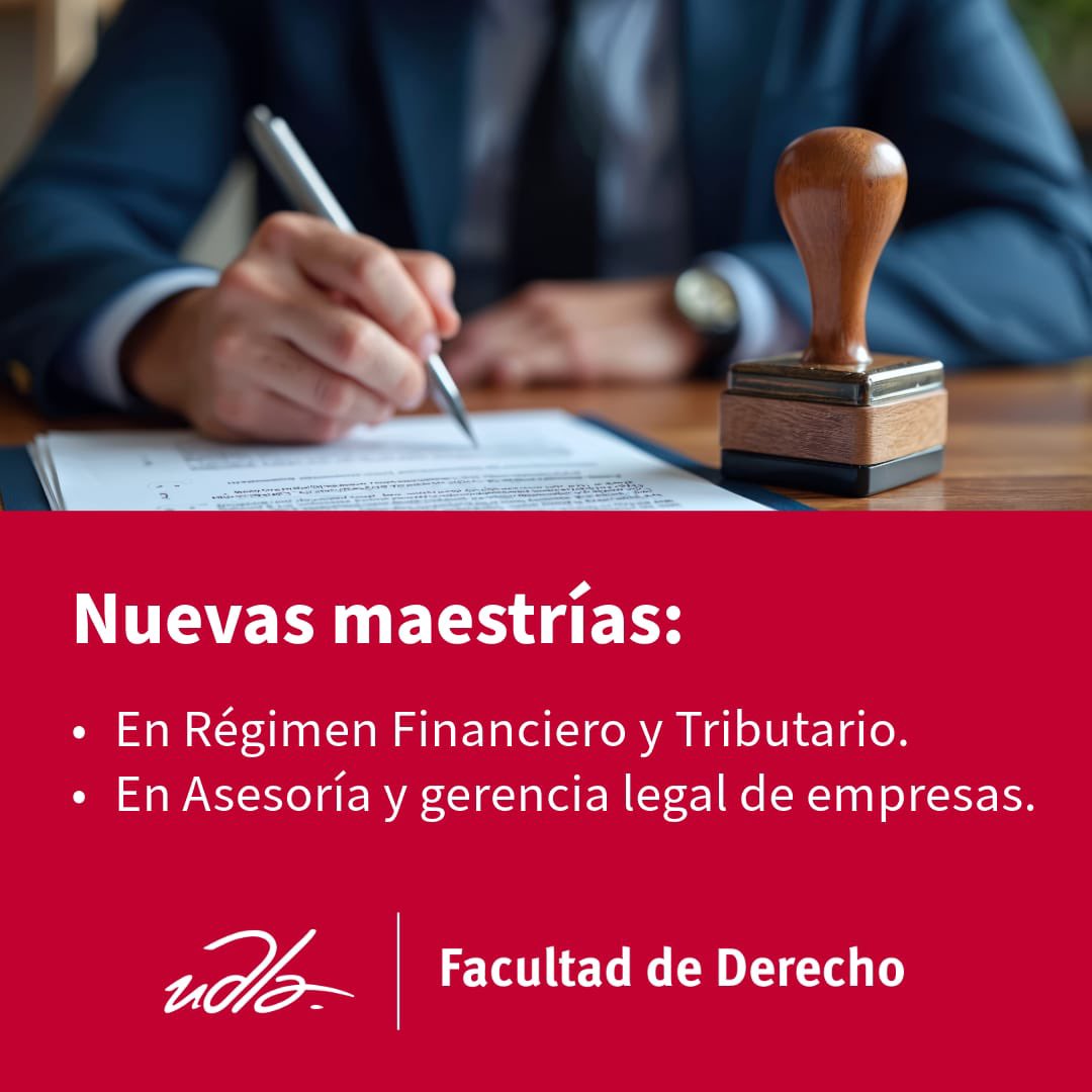 🎓 ¡El CES aprobó nuevas maestrías! Maestría en Régimen Financiero y Tributario y Maestría en Asesoría y Gerencia Legal de Empresas. ¡Lleva tu carrera al siguiente nivel! 🚀 #EducaciónSuperior #NuevasMaestrías