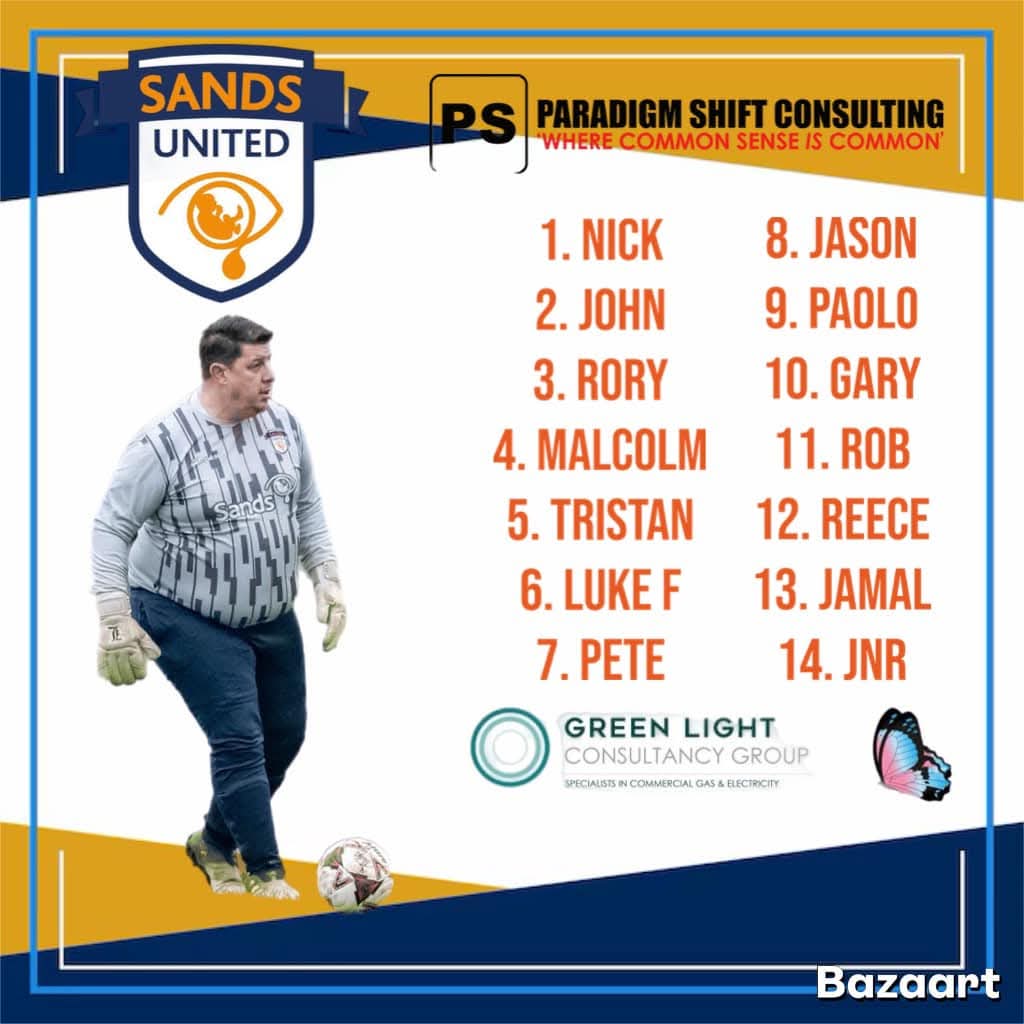 Sands United Northants (@sufcnorthants) on Twitter photo Team announcement for Sunday ๐งก๐ v <a href="/SUFC_LLR/">Sands United LLR Loughborough, Leicester & Rutland</a> Team announcement for Sunday ๐งก๐ v <a href="/SUFC_LLR/">Sands United LLR Loughborough, Leicester & Rutland</a>