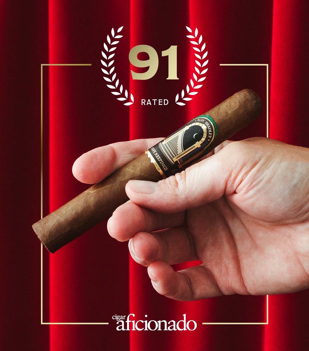 The secret is out — Alec Bradley Safe Keepings just scored an impressive 91 rating from Cigar Aficionado!

This Nicaraguan puro, with tobaccos from Estelí, Condega and Jalapa, was “kept safe” in the Rubin family blend book for years — and now it’s yours to enjoy.