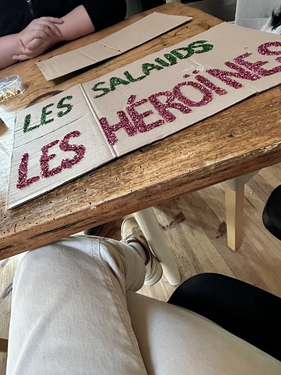 Prépa du #8mars 💪🪩✨