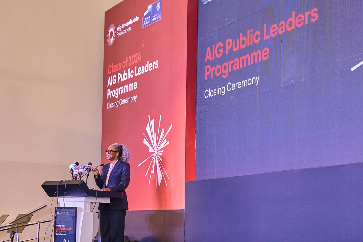 AigFoundation's tweet image. Congratulations to our graduates on this achievement! Your dedication to making a difference in the public sector is inspiring, and we look forward to seeing the impact of your reform projects across your Ministries, Departments and Agencies. 
#AIGPublicLeadersProgramme #Cohort4