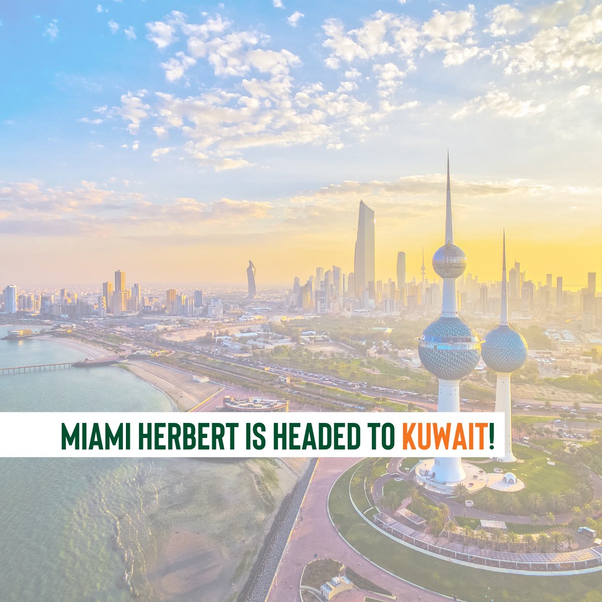 #MiamiHerbert is headed to Kuwait!

We'll be in Kuwait in April and would love to reconnect with our alumni network!

If you’re based in the region, update your contact info to stay in the loop about upcoming gatherings and opportunities to connect: forms.gle/zVqwsyGxPmeiWv…