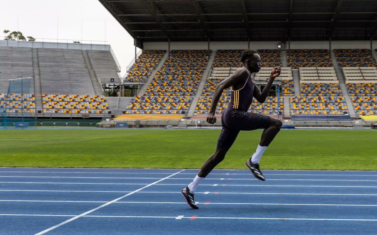 kevinperry's tweet image. Athletics rising star Gout Gout leads the charge at the MAURIE PLANT MEET on Seven

Read More -&amp;gt; tvblackbox.com.au/page/2025/03/0…

#7Sport #7mate #7plus #Athletics #Channel7 #GoutGout #MauriePlantMeet