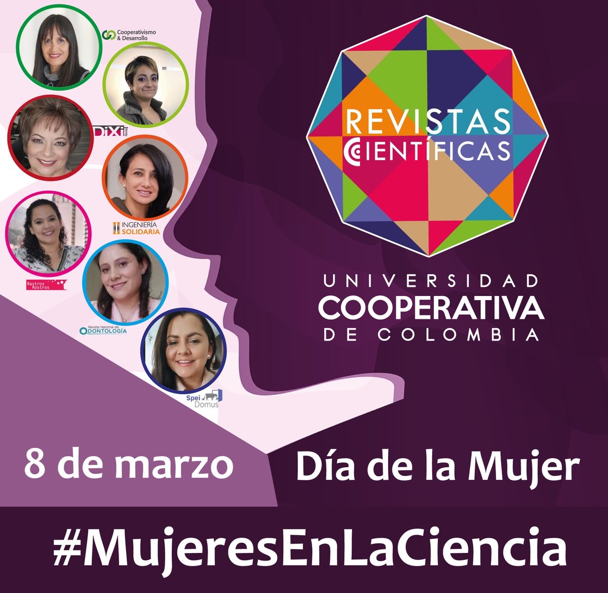 En este día reconocemos el trabajo de nuestras editoras de revistas científicas, quienes con su compromiso y rigor académico garantizan la calidad y el impacto del conocimiento en nuestra sociedad.  revistas.ucc.edu.co
#DíaDeLaMujer #MujeresEnLaCiencia #EditorasCientíficas