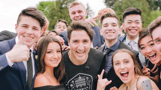 canadianpoli's tweet photo. Our Prime Minister. #PMTrudeau #Trudeau #ThankyouPMTrudeau https://t.co/6TiOp2MbYY