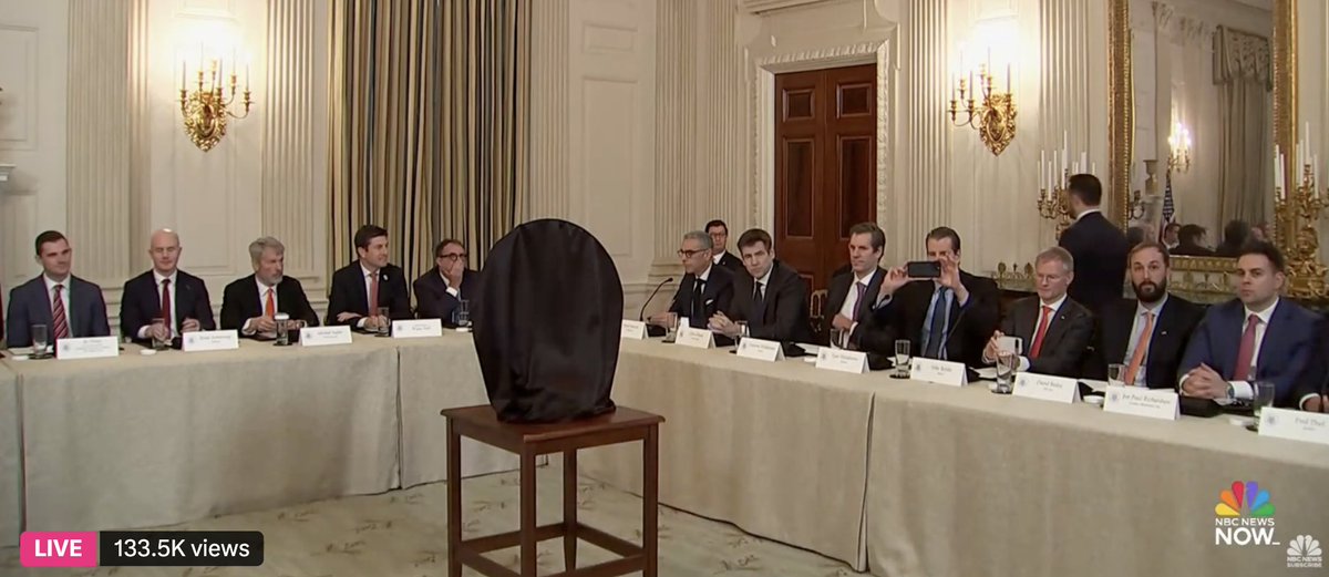 Live shots from the crypto summit, here we go!